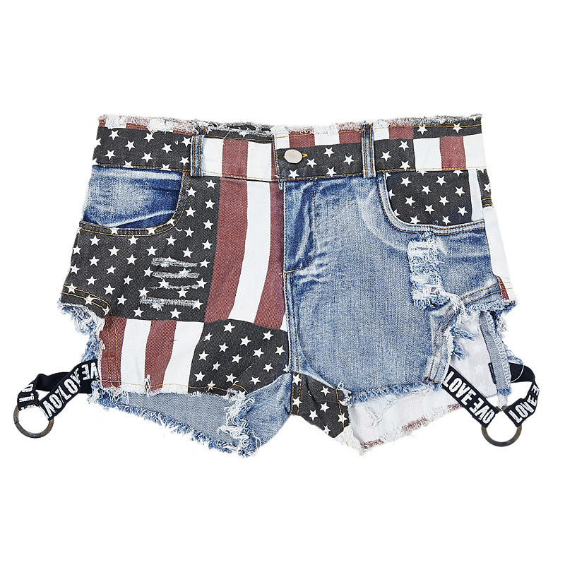 Shorts con bandera de USA - WARDROBE ESSENTIALS 3.0
