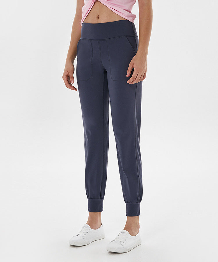 Pantalones de yoga con bolsillo Suelto