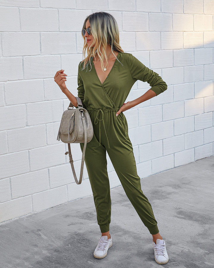 Loose women's jumpsuit