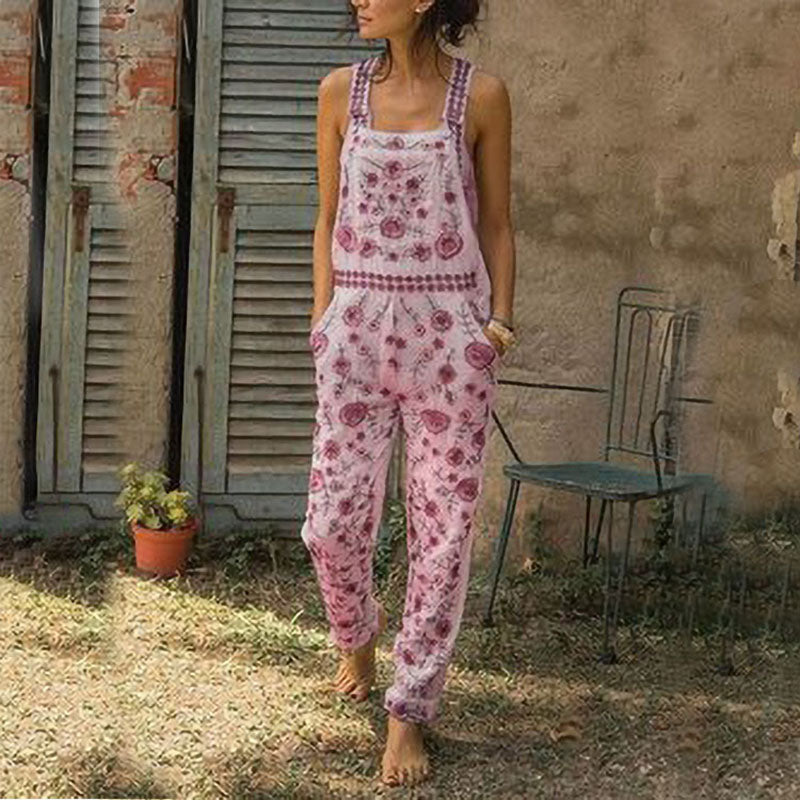 Women's bohemian jumpsuit