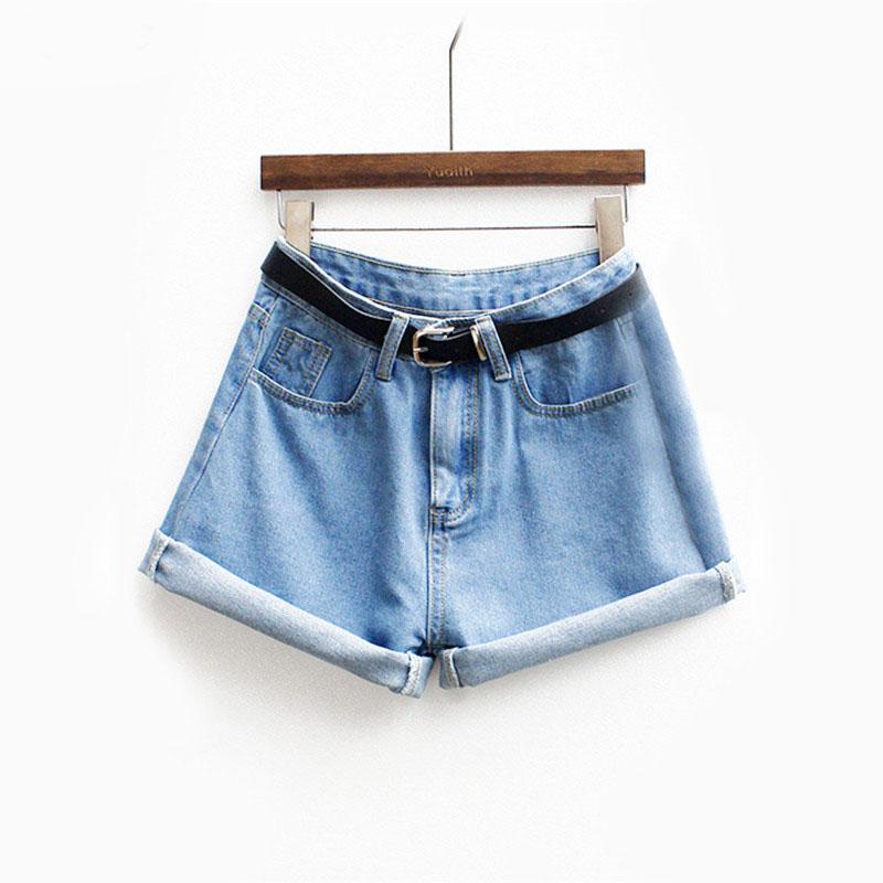 Pantalones cortos azules vaqueros de cintura media - WARDROBE ESSENTIALS 3.0