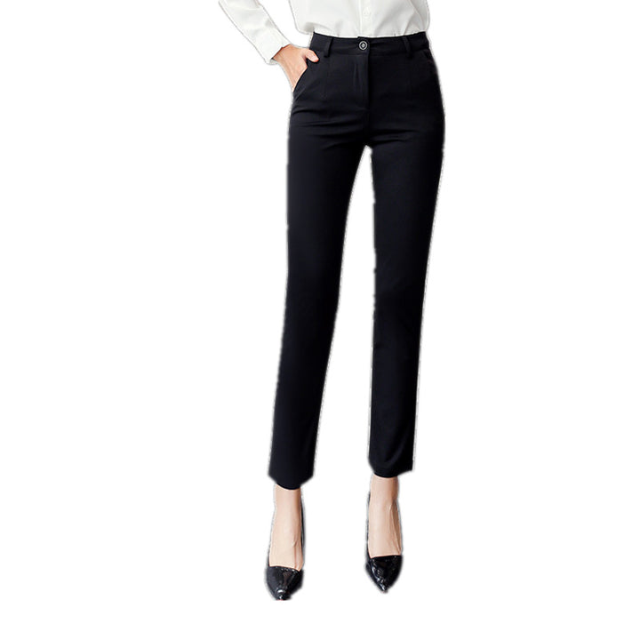 Women's professional straight trousers