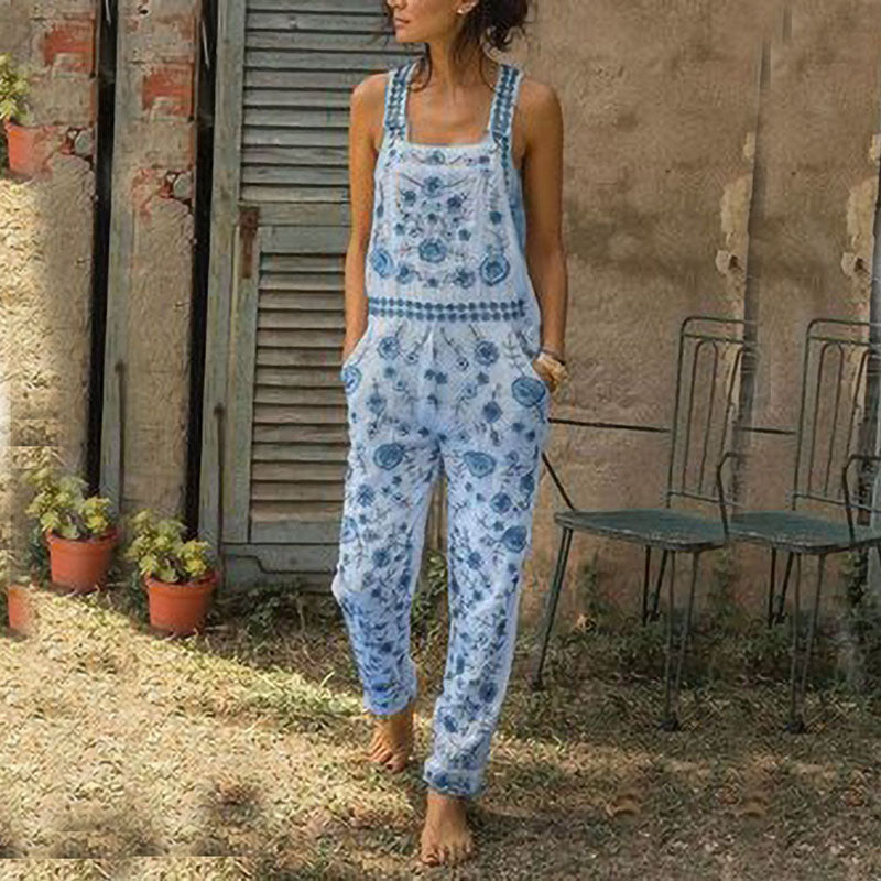 Women's bohemian jumpsuit