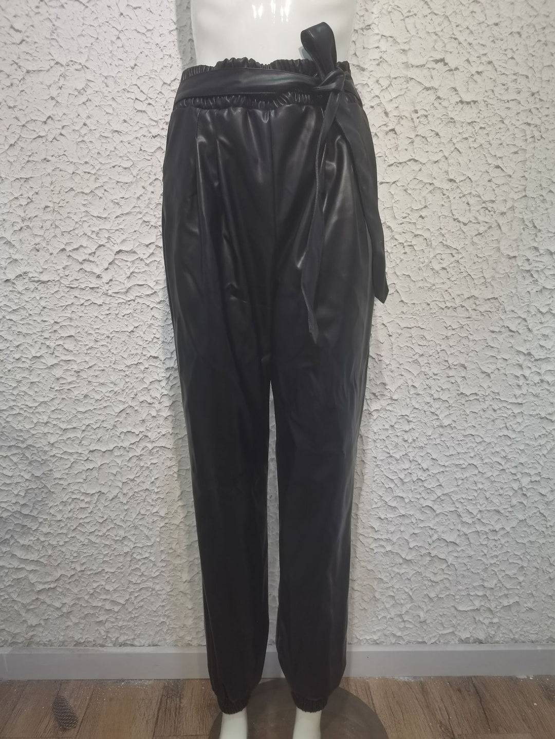 Women's casual PU leather pants