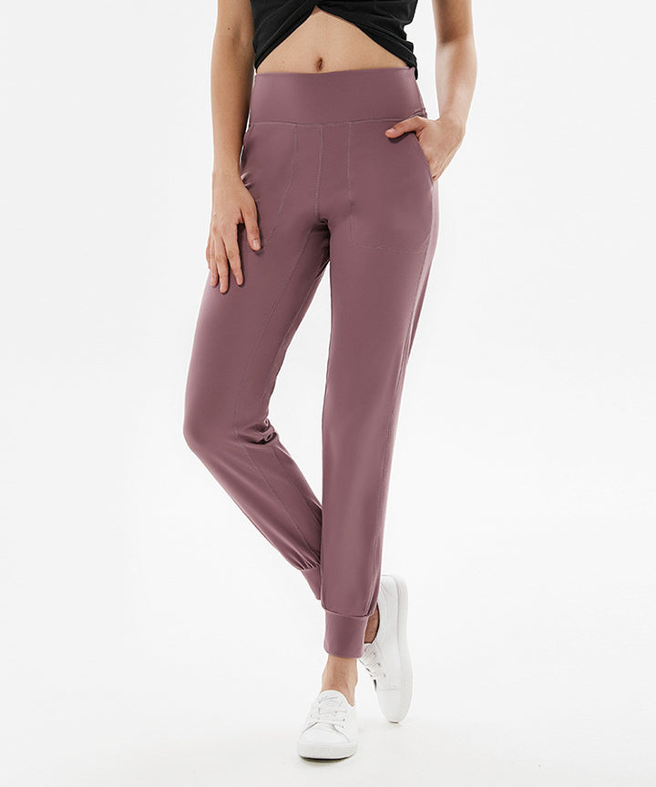 Pantalones de yoga con bolsillo Suelto