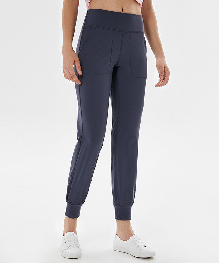 Pantalones de yoga con bolsillo Suelto