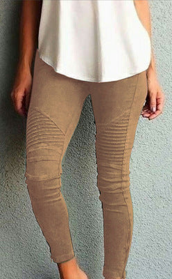 Pantalones ajustados casuales a la moda para mujer